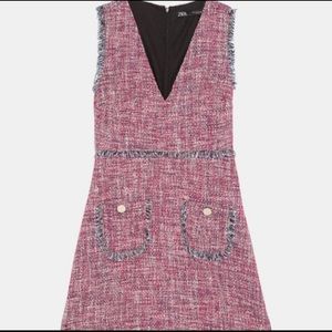 Zara tweed dress